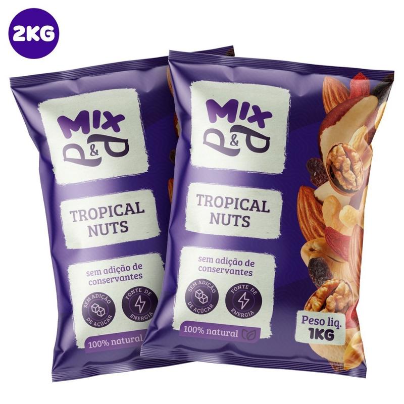 Mix de Castanhas P&P — Snack Premium 100% Natural